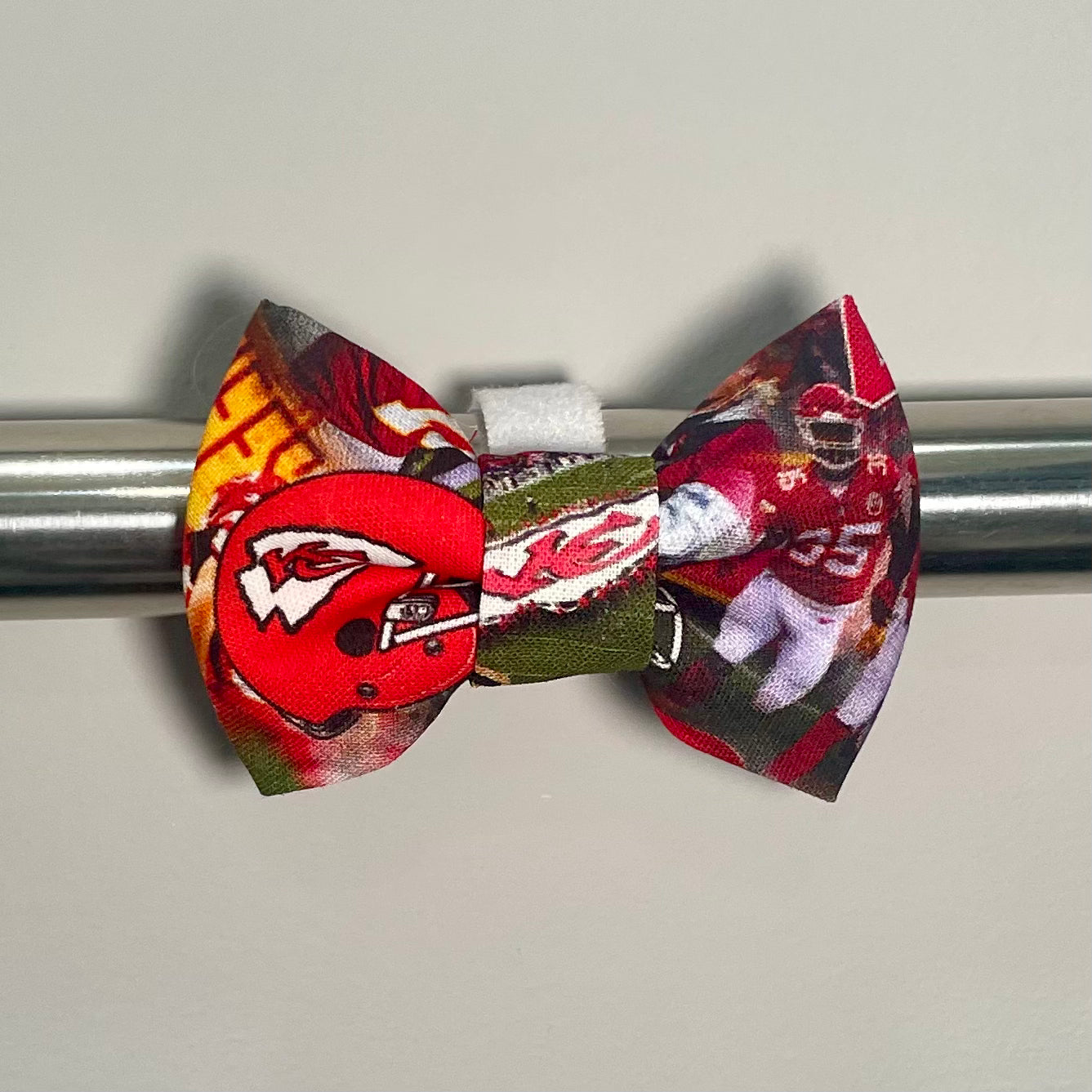 KC Game Day Collar Bow