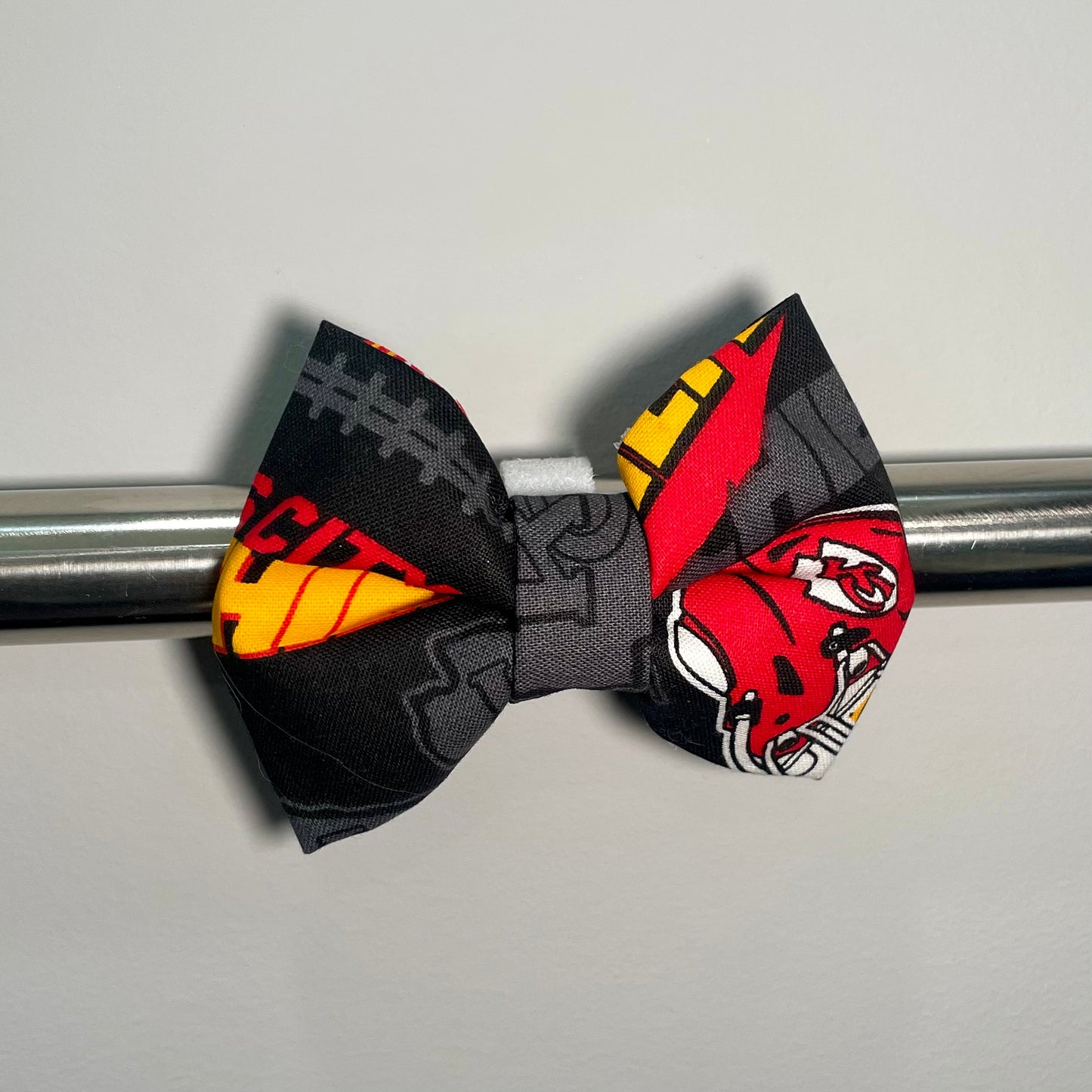 KC Football Collar Bow