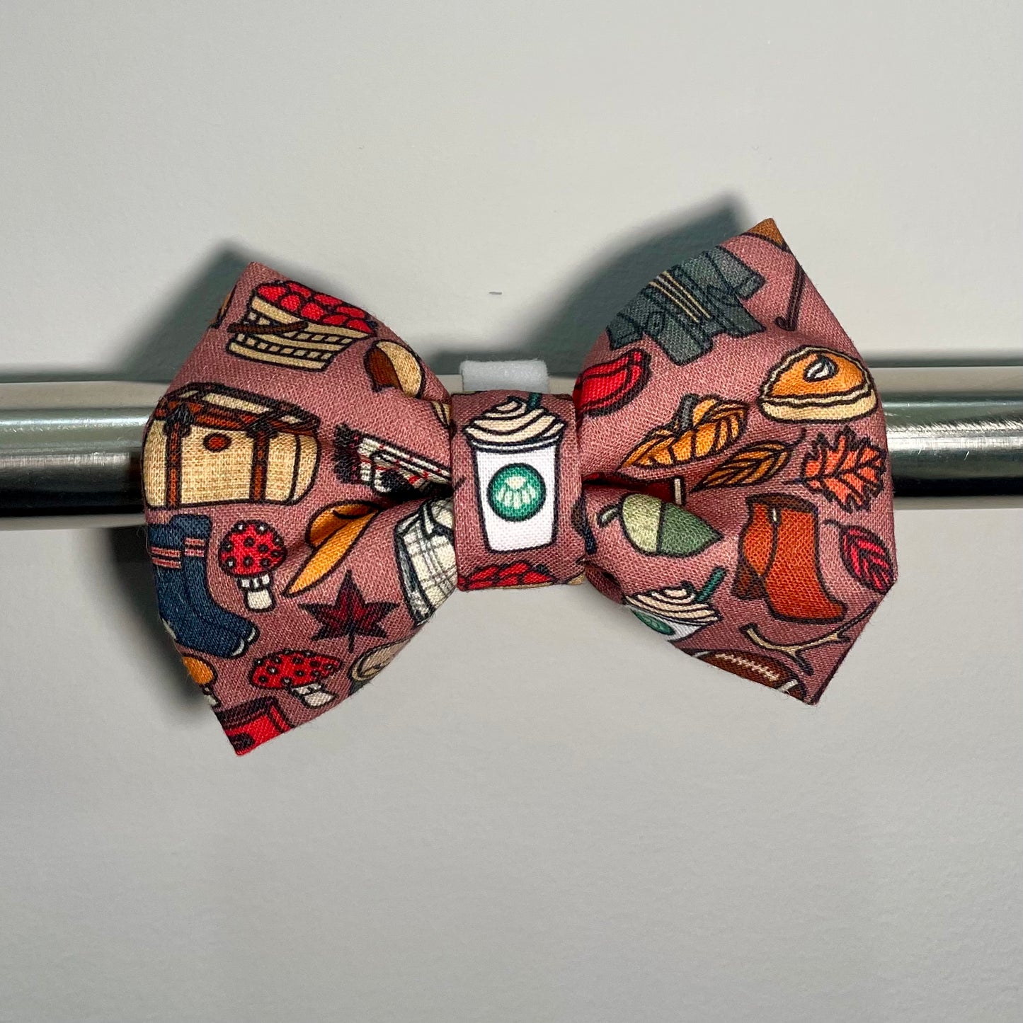 Perfect Fall Day Collar Bow