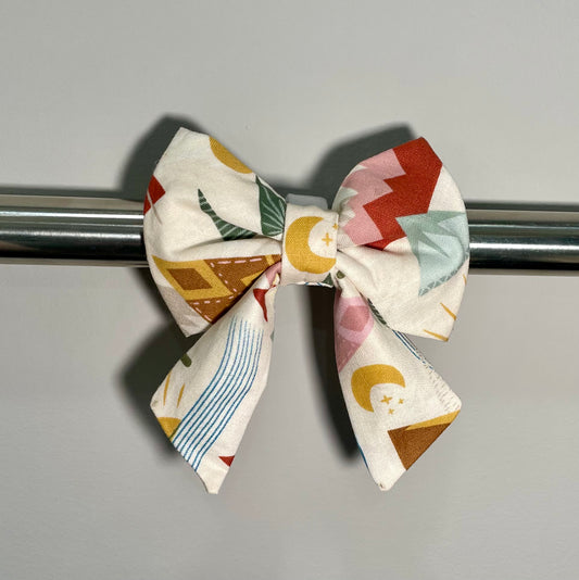 Desert Sun Collar Bow