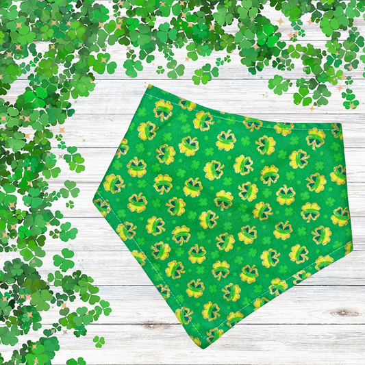 Shimmer Shamrocks Bandana