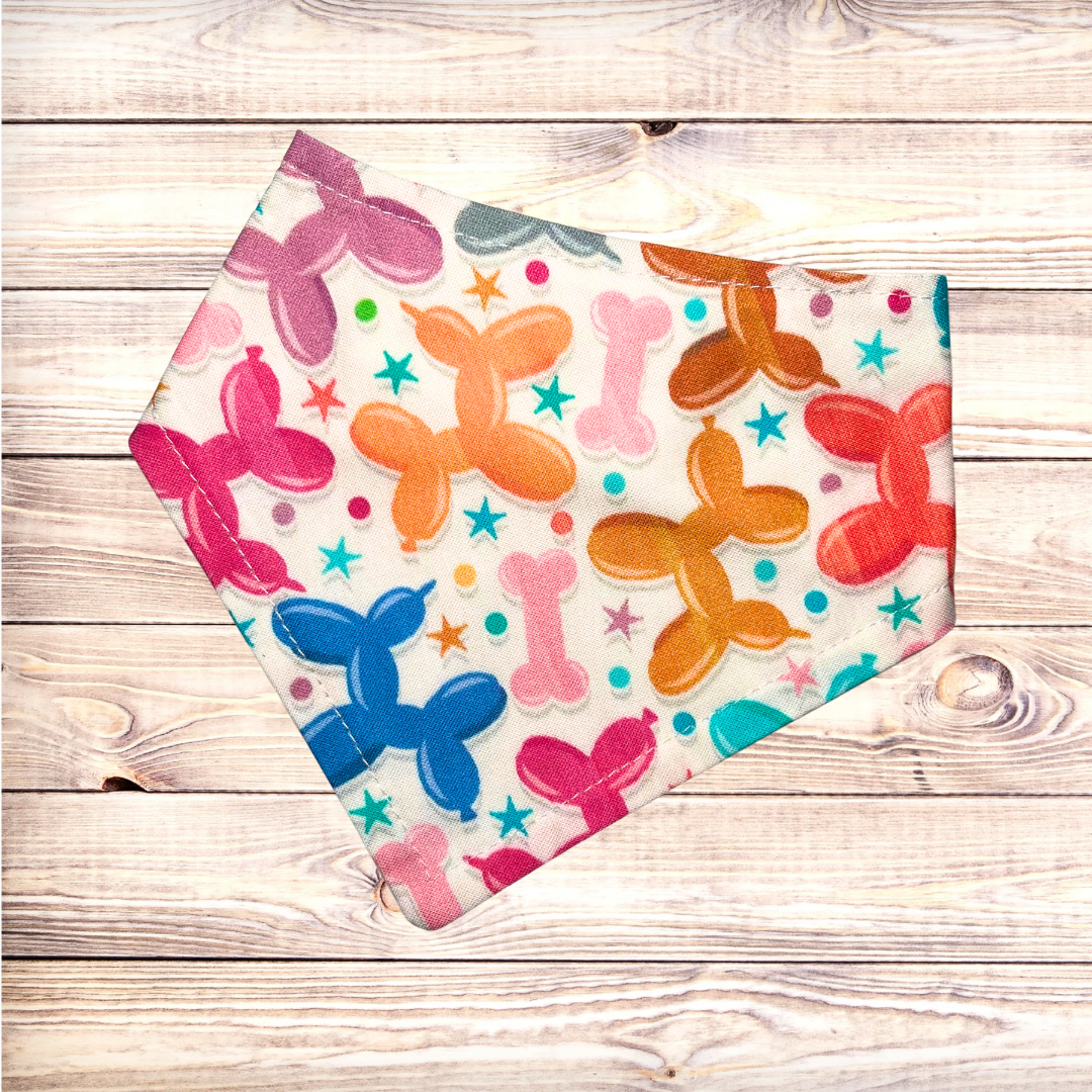 Balloon Dog Party Bandana