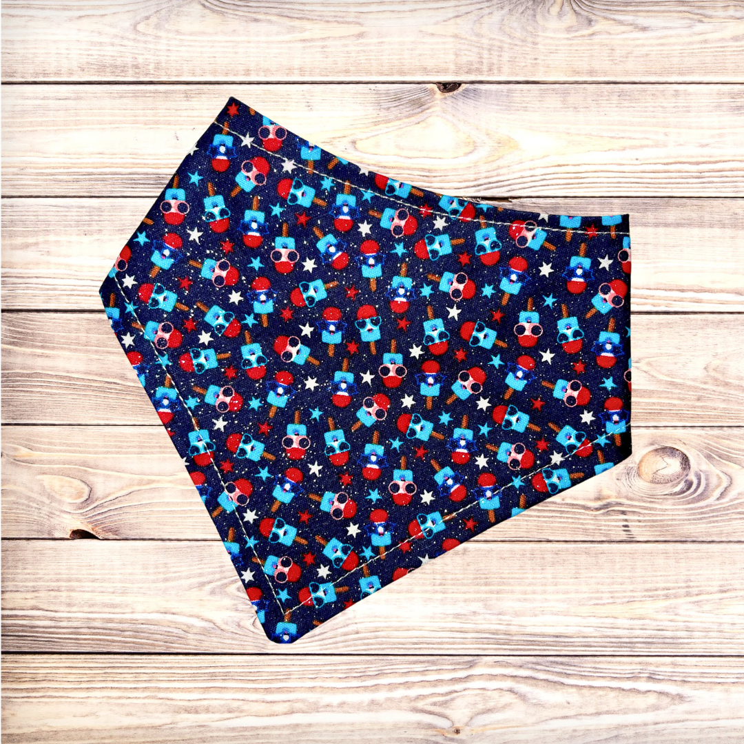 Shimmer Patriotic Popsicles Bandana