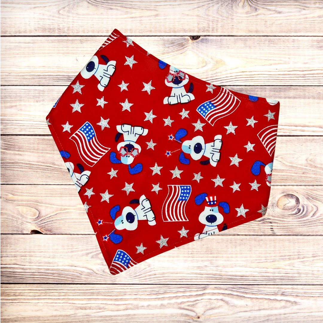 Pawtriotic Pups Bandana