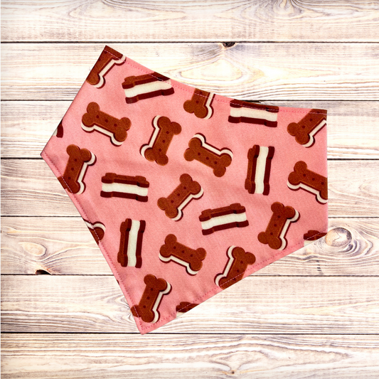 Doggy Ice Cream Sandwiches in Pink Bandana