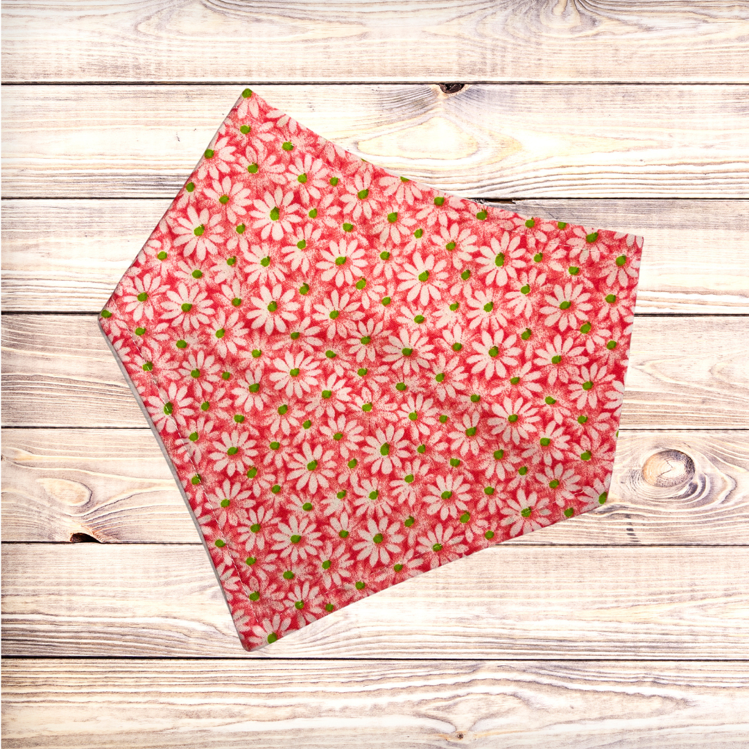 Pink Daisies Bandana