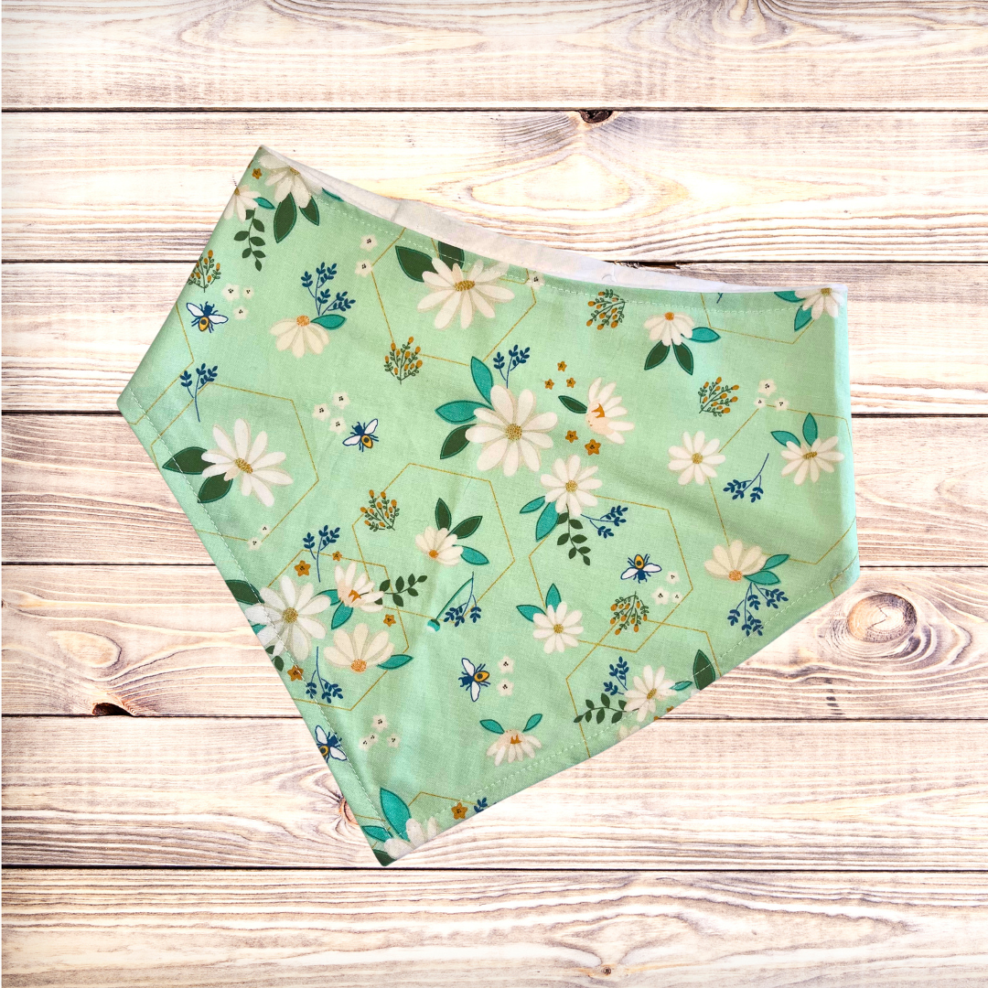 Floral Bees Bandana