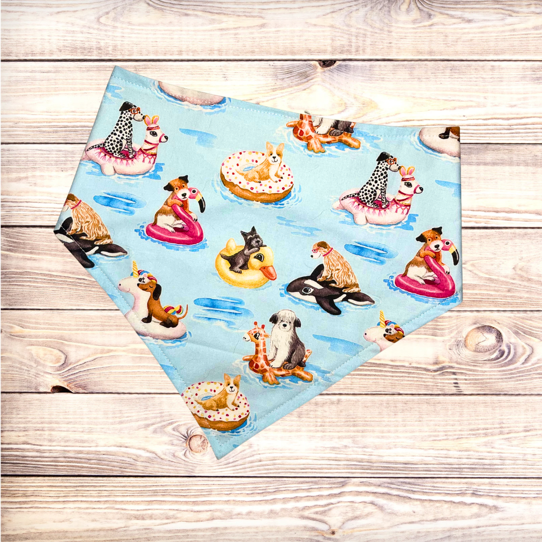 Floatin' Pups Bandana