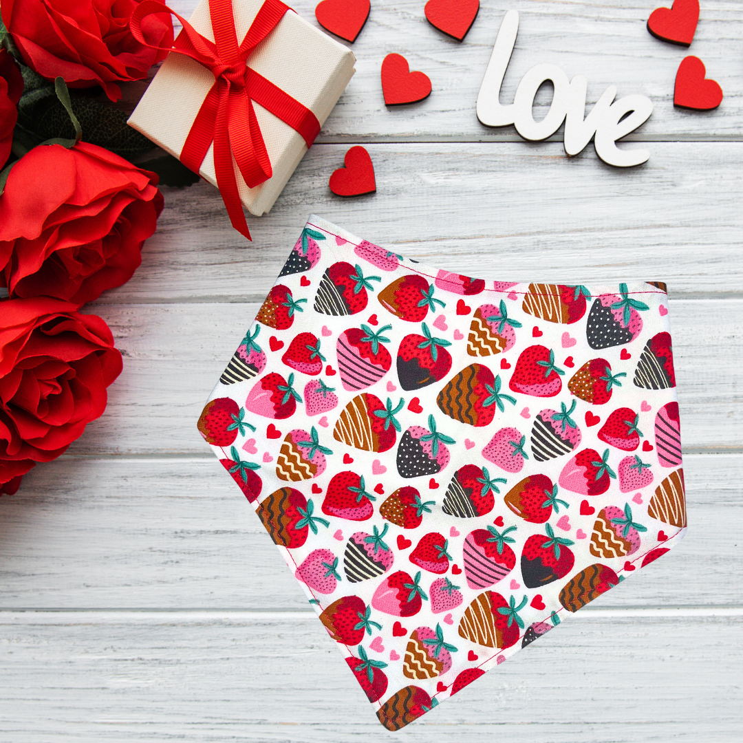 Chocolate Covered Strawberries Bandana