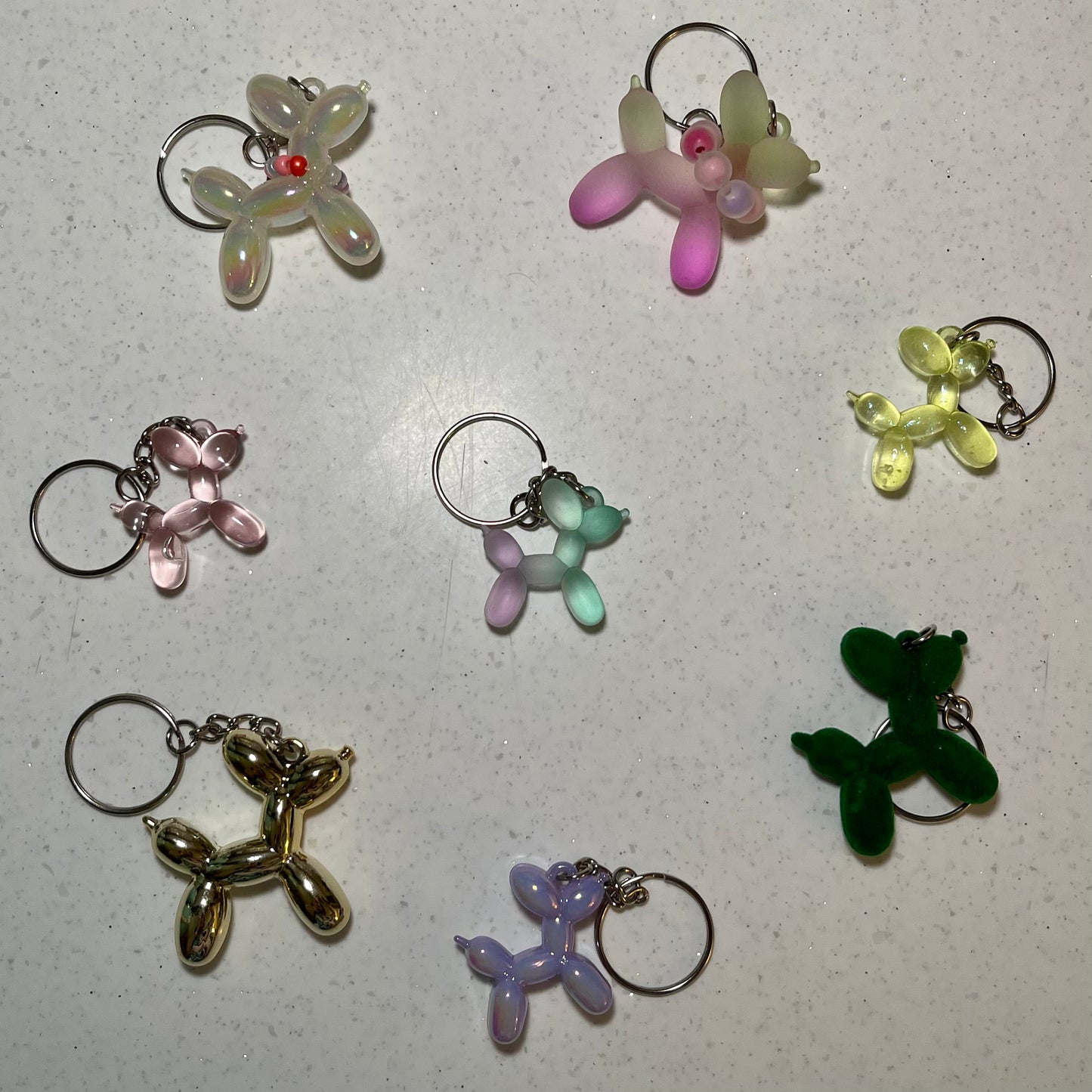 Balloon Dog Keychain