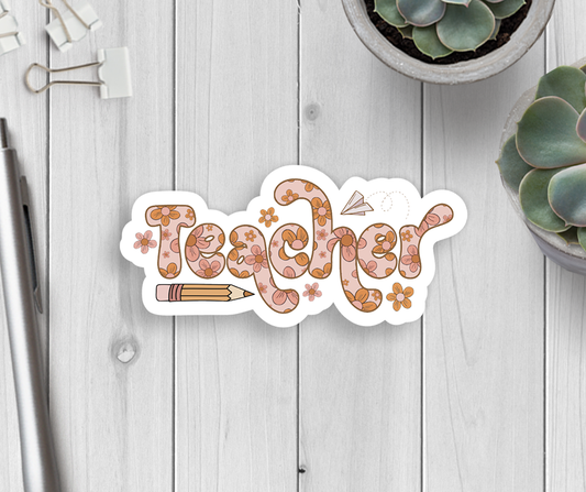 Teacher Vinyl Sticker