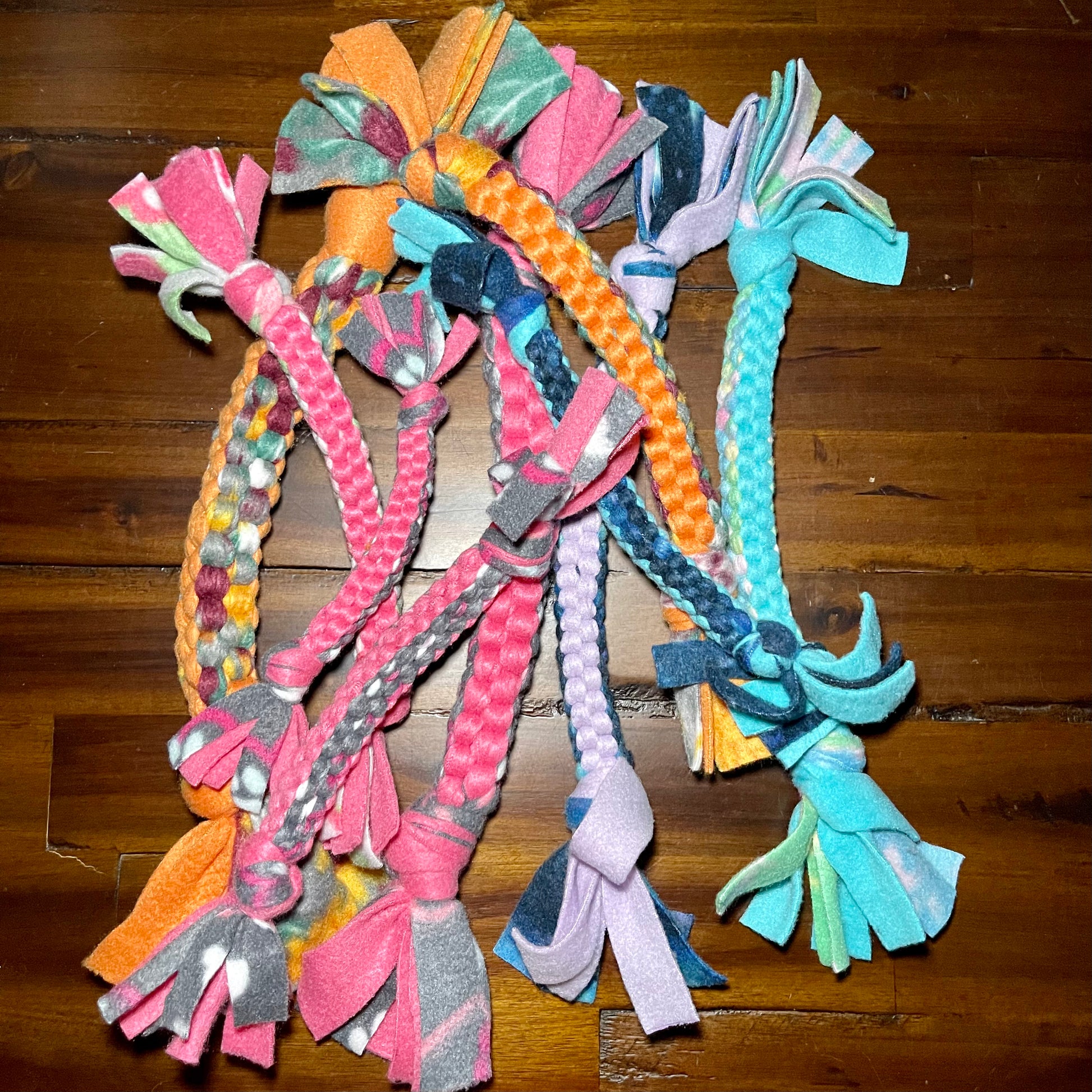 Handmade Square Knot Rope Dog Toys The Corgi Cookie Co